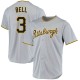 Youth Jay Bell Pittsburgh Pirates Replica Gray Road Jersey