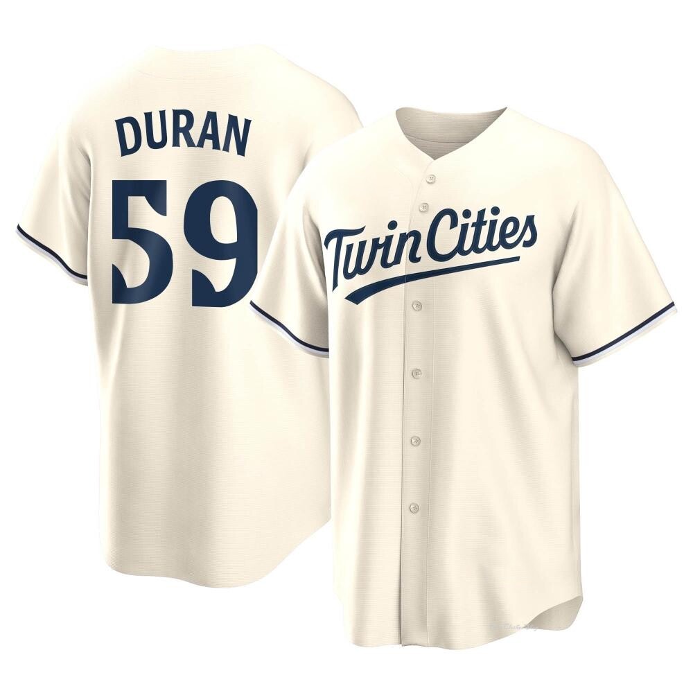 Youth Jhoan Duran Minnesota Twins Replica Cream Alternate Jersey - Fans  Clothes Shop