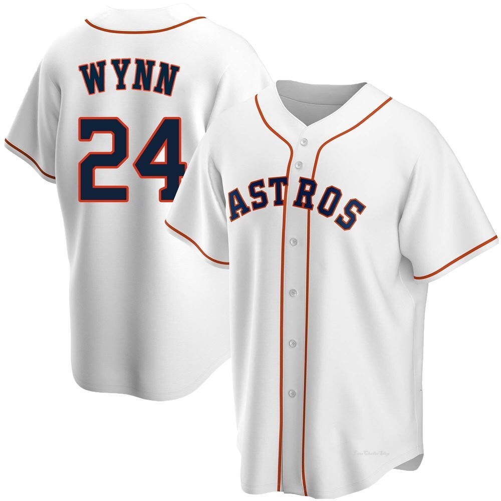 Youth Jimmy Wynn Houston Astros Replica White Home Jersey