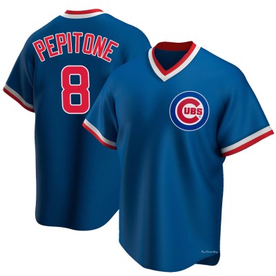 Youth Joe Pepitone Chicago Cubs Replica Royal Road Cooperstown Collection Jersey