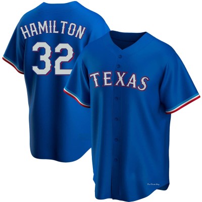 Youth Josh Hamilton Texas Rangers Replica Royal Alternate Jersey