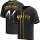 Youth Julio Rodriguez Seattle Mariners Replica Black Golden Alternate Jersey