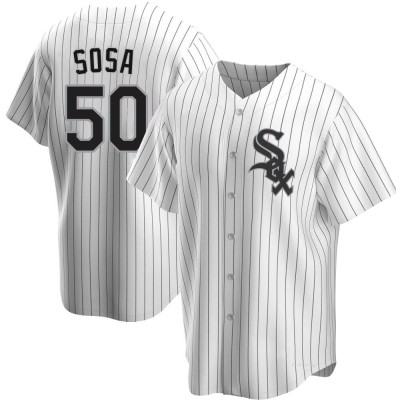 Youth Lenyn Sosa Chicago White Sox Replica White Home Jersey