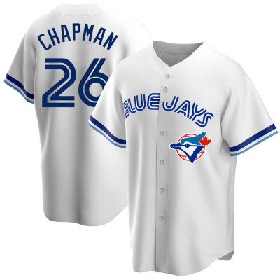 Youth Matt Chapman Toronto Blue Jays Replica White Home Cooperstown Collection Jersey