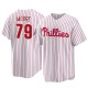 Youth McKinley Moore Philadelphia Phillies Replica White 2022 World Series Home Jersey