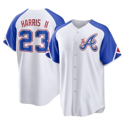 Youth Michael Harris II Atlanta Braves Replica White 2023 City Connect Jersey