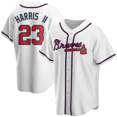 Youth Michael Harris II Atlanta Braves Replica White Home Jersey