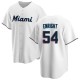 Youth Nicholas Enright Miami Marlins Replica White Home Jersey