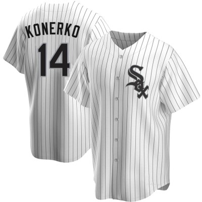 Youth Paul Konerko Chicago White Sox Replica White Home Jersey