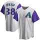 Youth Paul Sewald Arizona Diamondbacks Replica Cream/Purple Alternate Cooperstown Collection Jersey