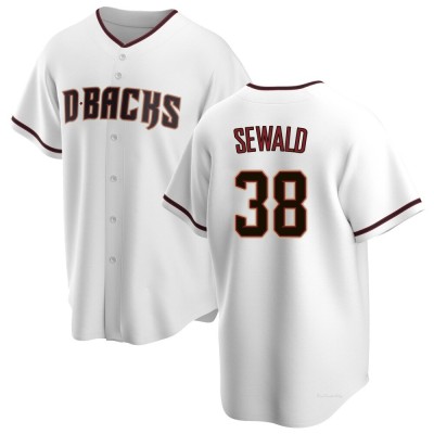 Youth Paul Sewald Arizona Diamondbacks Replica White Home Jersey
