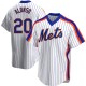 Youth Pete Alonso New York Mets Replica White Home Cooperstown Collection Jersey