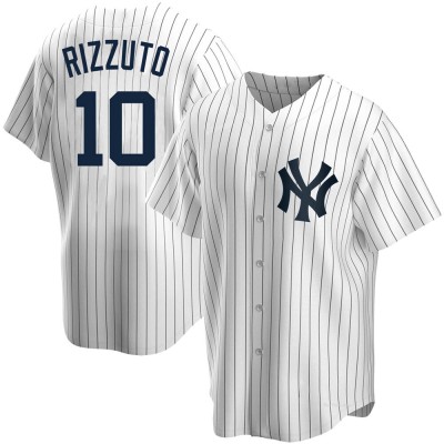 Youth Phil Rizzuto New York Yankees Replica White Home Jersey