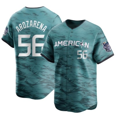 Youth Randy Arozarena Tampa Bay Rays Limited Teal American League Game 2023 All-Star Jersey