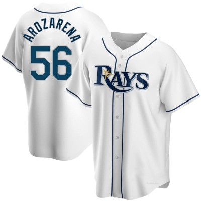 Youth Randy Arozarena Tampa Bay Rays Replica White Home Jersey