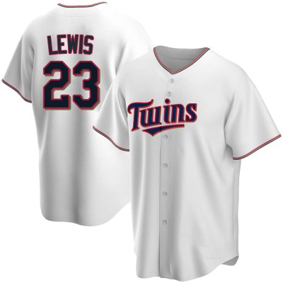 Youth Royce Lewis Minnesota Twins Replica White Home Jersey