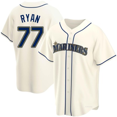 Youth Ryder Ryan Seattle Mariners Replica Cream Alternate Jersey