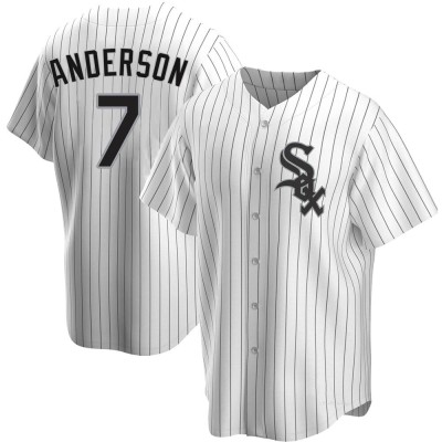 Youth Tim Anderson Chicago White Sox Replica White Home Jersey
