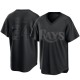 Youth Zach Eflin Tampa Bay Rays Replica Black Pitch Fashion Jersey