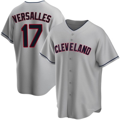 Youth Zoilo Versalles Cleveland Guardians Replica Gray Road Jersey